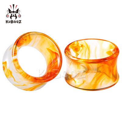 KUBOOZ Cele mai noi modă de lux Acrilic Smog Piercing urechi dopuri și tuneluri Expansoare Bijuterii pentru corp Instrumente pentru cercei Stretchers 8-25mm