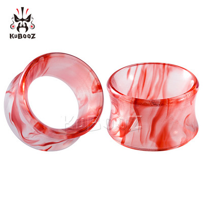 KUBOOZ Cele mai noi modă de lux Acrilic Smog Piercing urechi dopuri și tuneluri Expansoare Bijuterii pentru corp Instrumente pentru cercei Stretchers 8-25mm