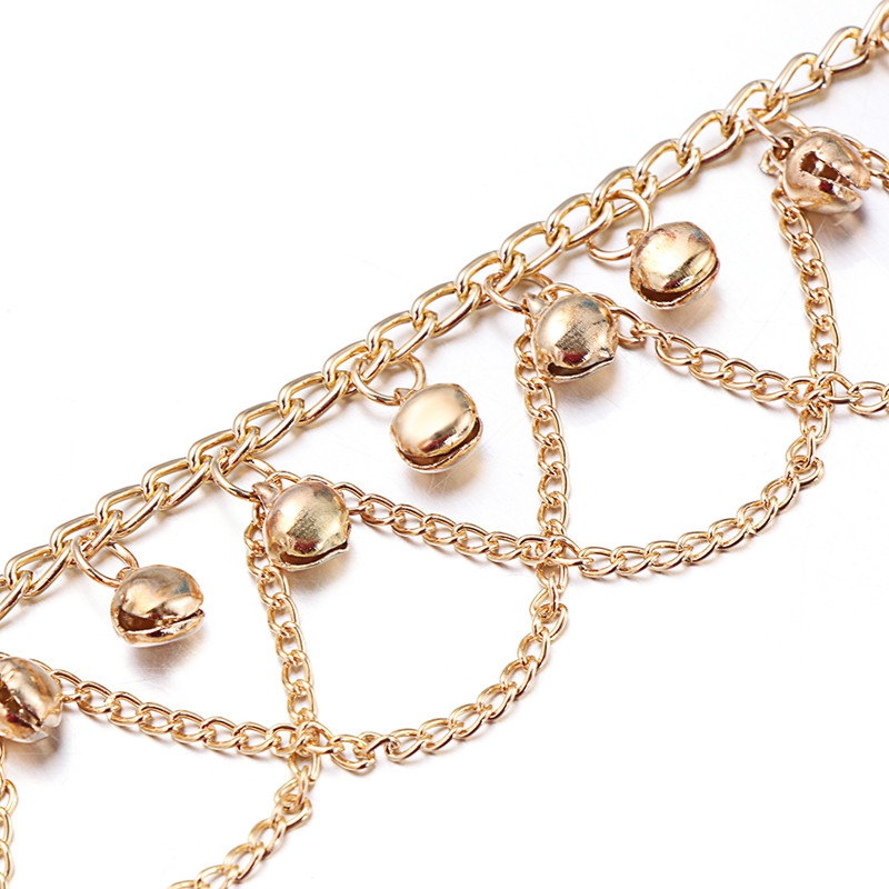 gleznă de plajă cu stras ciucuri picior brăţară bijuterii de modă pentru femei Brăţară de gleznă de yoga de epocă Lanţ Sandale desculţe