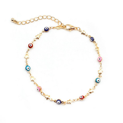 Morden Boho Star margele ocean glezna picior bijuterii pentru plajă femei colorate floare ciucuri picior lanțuri gleznă brățară cadou bijuterii
