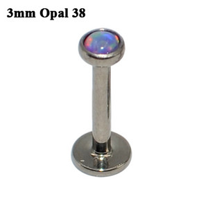 1 db G23 titán belső szál Opál kő Labret Monroe ajakgyűrű Opál fülporc Tragus Helix fülbevaló piercing ékszer