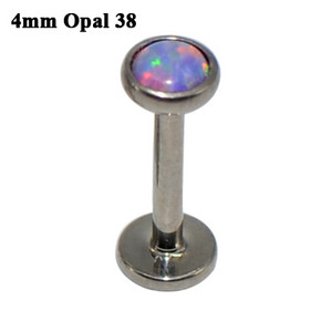 1 db G23 titán belső szál Opál kő Labret Monroe ajakgyűrű Opál fülporc Tragus Helix fülbevaló piercing ékszer