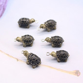 5 bucăți încântătoare mini brățară țestoasă brelocuri din rășină pandantiv accesorii de decor artizanat colier breloc cercei brelocuri bijuterii face