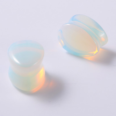 1 pereche de indicatori pentru dopuri de piatră pentru urechi, picătură de lacrimă, formă de inimă hexagonală, tunel de carne, expansor de ureche, targă, piercing pentru corp, bijuterii