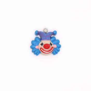 10 τμχ Circus Clown Elephant Lion Animal Charms Ρητίνη Flatback Diy Crafts Σκουλαρίκι Μπρελόκ Μενταγιόν Αξεσουάρ μπάλωμα κοσμήματος Μάρκα