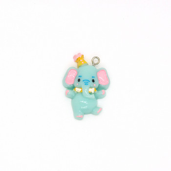 10 τμχ Circus Clown Elephant Lion Animal Charms Ρητίνη Flatback Diy Crafts Σκουλαρίκι Μπρελόκ Μενταγιόν Αξεσουάρ μπάλωμα κοσμήματος Μάρκα