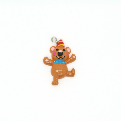 10 buc. Clovn de circ, elefant, leu, animale, farmece, rășină, cu spate plat, artizanat, cercei, breloc, pandantive, accesoriu, plasture, bijuterii.