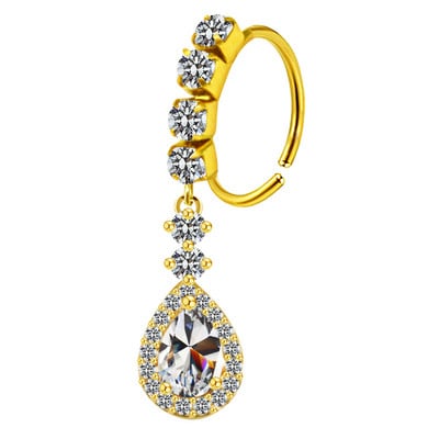 Piercing pentru nas Inel pentru nas Inel colorat pentru nas din oțel inoxidabil Inele pentru nas agățat Bijuterii piercing pentru femei