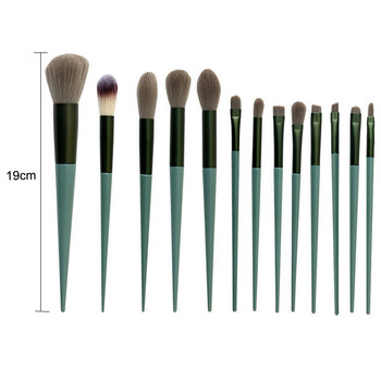 13 τμχ Σετ πινέλου μακιγιάζ Concealer Brush Blush Loose Powder Brush Eye Shadow Highlighter Foundation Brush Beauty Tools