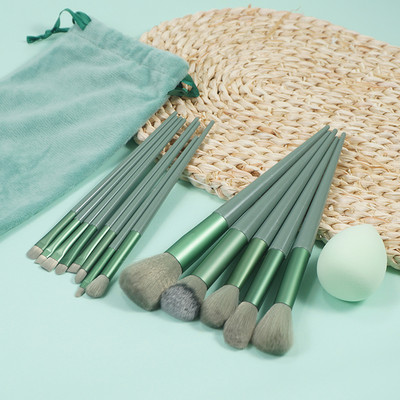 Set četkica za šminku od 13 komada Četkica za korektor za šminku Četkica za nanošenje pudera u prahu Kist za osvjetljavanje sjenila za oči Alati za uljepšavanje