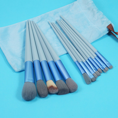 Set četkica za šminku od 13 komada Četkica za korektor za šminku Četkica za nanošenje pudera u prahu Kist za osvjetljavanje sjenila za oči Alati za uljepšavanje