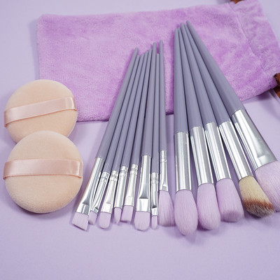 Set četkica za šminku od 13 komada Četkica za korektor za šminku Četkica za nanošenje pudera u prahu Kist za osvjetljavanje sjenila za oči Alati za uljepšavanje