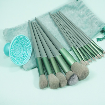 Set četkica za šminku od 13 komada Četkica za korektor za šminku Četkica za nanošenje pudera u prahu Kist za osvjetljavanje sjenila za oči Alati za uljepšavanje