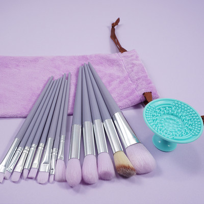 Set četkica za šminku od 13 komada Četkica za korektor za šminku Četkica za nanošenje pudera u prahu Kist za osvjetljavanje sjenila za oči Alati za uljepšavanje