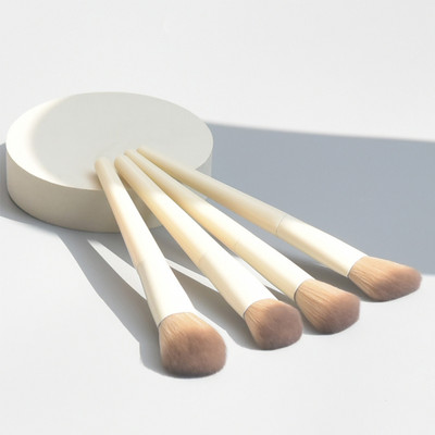 KOSMETYKI Set de pensule de machiaj moi pufoase pentru fard de ochi pentru femei, pudră cosmetică, fard de obraz, amestec de frumusețe, machiaj, instrument de frumusețe