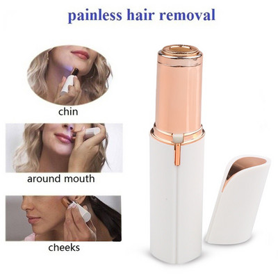 2022 Epilator Face Hair Removal Lipstick Shaver Electric Eyebrow Trimmer Women`s Hair Remover Mini Shaver epilator for women