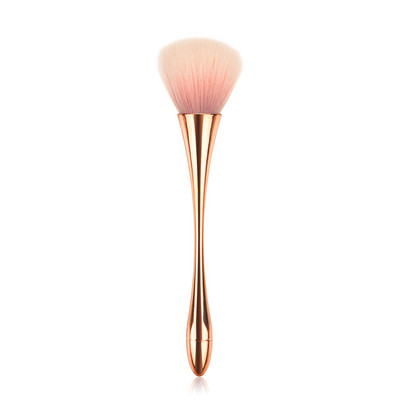 Pensula pentru fard de obraz cu pudră de aur roz Pensule profesionale pentru machiaj, cosmetică mare, pentru față, cosmetică, pentru față, brocha colorete, instrument de machiaj