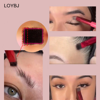 LOYBJ Wild Brosh Brush Multifunction Simulated Brush Hair Makeup Brush Contour Eyeshadow Concealer Square Make up πινέλα