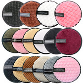 Korduvkasutatavad meigieemalduspadjad puuvillased salvrätikud 3tk/4tk Mikrokiust meigieemalduskäsn puuvillased puhastuspadjad