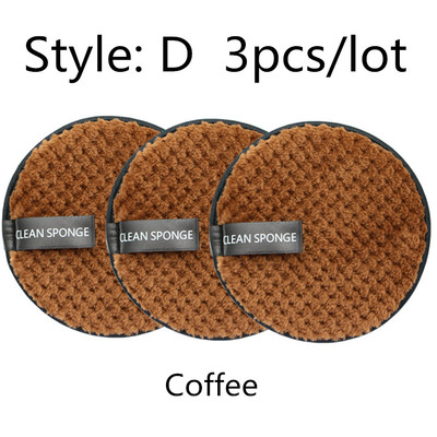 Korduvkasutatavad meigieemalduspadjad puuvillased salvrätikud 3tk/4tk Mikrokiust meigieemalduskäsn puuvillased puhastuspadjad