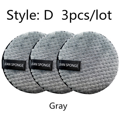 Korduvkasutatavad meigieemalduspadjad puuvillased salvrätikud 3tk/4tk Mikrokiust meigieemalduskäsn puuvillased puhastuspadjad