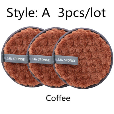 Korduvkasutatavad meigieemalduspadjad puuvillased salvrätikud 3tk/4tk Mikrokiust meigieemalduskäsn puuvillased puhastuspadjad