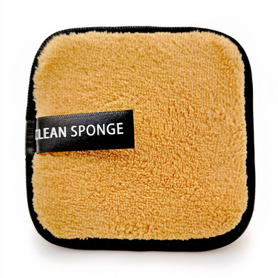 Korduvkasutatavad meigieemalduspadjakesed Salvrätikud Ruudukujuline Mikrokiust meigieemaldus Käsn puuvillane puhastuspadjakeste tööriist