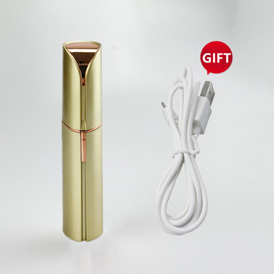 Naujausias epiliatorius veido plaukų šalinimo lūpų dažų skustuvas elektrinis antakių kirpiklis moterims plaukų šalinimo USB įkraunamas mini skutimosi epiliatorius