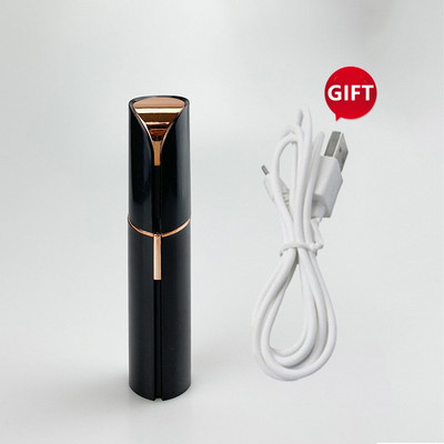 Naujausias epiliatorius veido plaukų šalinimo lūpų dažų skustuvas elektrinis antakių kirpiklis moterims plaukų šalinimo USB įkraunamas mini skutimosi epiliatorius