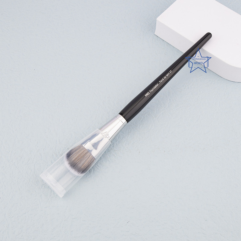 Pensula de machiaj Concealer Shadow Contour Blush Pudră Fond de ten lichid Bronzer Pensule sintetice profesionale Machiaj pentru nas Instrument