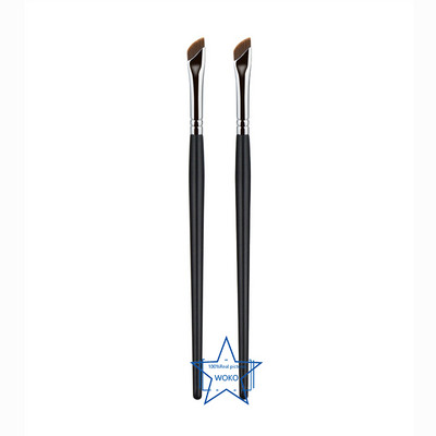 New Sickle Eyeliner Perie Knife Edge Machiaj Perie Liquid Eyeliner Perie Ultra subțire Fină Unghi oblic Cap plat Perie pentru sprâncene