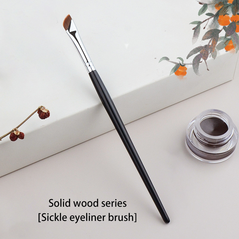 Četkica za olovku za oči Nose Shadow Repair Eye Shadow Concealer Četkica za podlogu za šminku Ultra tanka, fina četkica za obrve pod kosim kutom