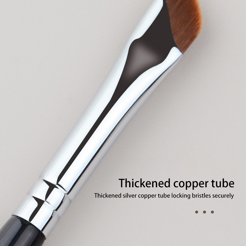 Četkica za olovku za oči Nose Shadow Repair Eye Shadow Concealer Četkica za podlogu za šminku Ultra tanka, fina četkica za obrve pod kosim kutom