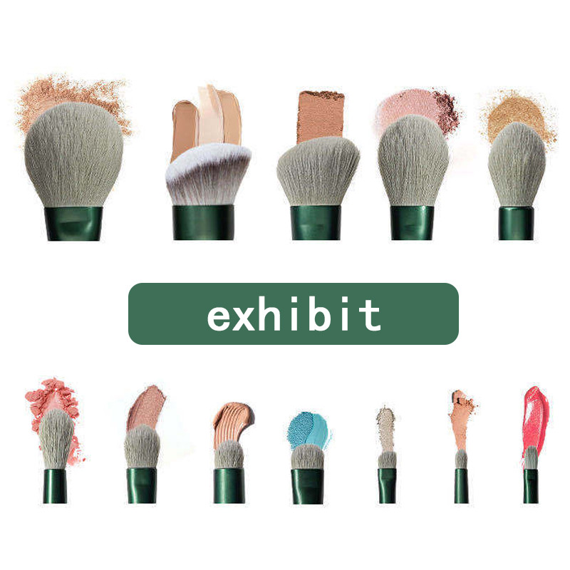 Set de pensule de machiaj moi, pufoase, 13 buc, pentru fond de ten, fard de obraz, pudră, fard de pleoape, perie de machiaj pentru amestecare Kabuki, instrument de frumusețe