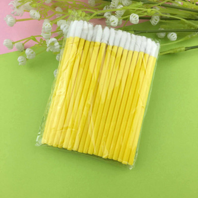 50 buc Perie pentru buze de unică folosință pentru ruj Baghete pentru aplicator de machiaj Perii pentru buze Extensie portabilă Instrument cosmetic pentru frumusețe