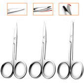 1 tk roostevabast terasest kulmude nina juuksekääride lõikamine 3 stiilis maniküür näo kärpimine väikeste küünte meik ilutööriistad