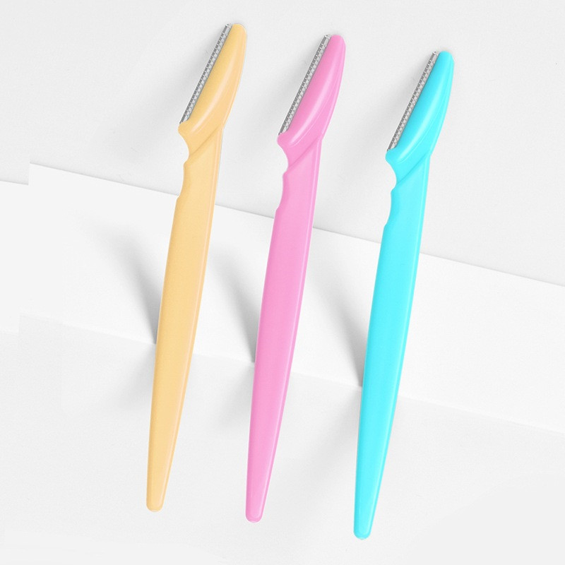 3/4/10 buc Trimmer sprâncene lamă aparat de ras portabil pentru față epilarea sprâncenelor aparate de tăiat pentru îndepărtarea părului aparat de ras de siguranță machiaj pentru femei