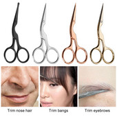 1tk kulmude kääridega meik ripsmete trimmer nina näo juuste eemaldaja maniküür kääridega küünenaha tööriist meigitööriistad