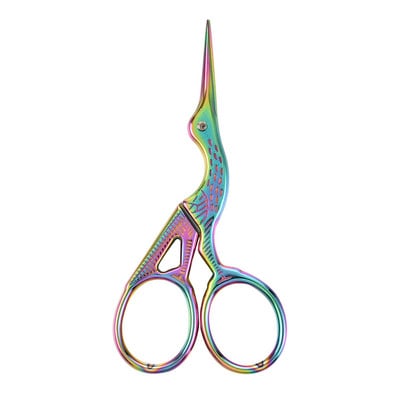 Pieptene mic pentru sprâncene din oțel inoxidabil Foarfece pentru manichiură Trimmer pentru cuticulă Foarfece pentru frumusețe Machiaj Instrument pentru îndepărtarea părului facial