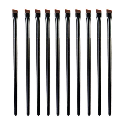 Set de pensule de machiaj pentru eyeliner subțire Perii pentru creionare fină perie profesională pentru sprâncene A101 înclinată Instrument de machiaj pentru contur sprâncene de înaltă calitate