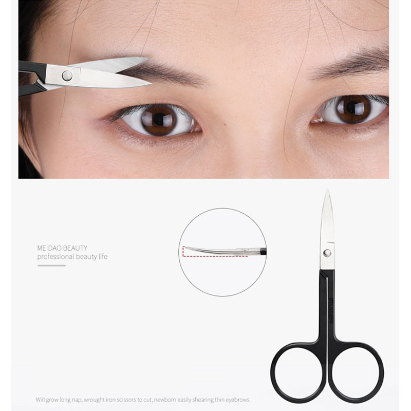 Alati za obrve od nehrđajućeg čelika trepavice Nos Dlake Škare za rezanje lica Britvica za podrezivanje pinceta Manikura Šminka Ljepota