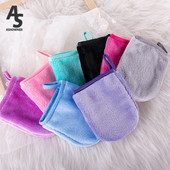 1 buc Mănuși de demachiaj reutilizabile Mănuși de curățare a feței Tampoane moi de curățare a feței pentru curățarea profundă a feței Instrumente de îngrijire a pielii pentru față