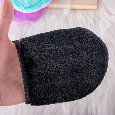 1 buc Mănuși de demachiaj reutilizabile Mănuși de curățare a feței Tampoane moi de curățare a feței pentru curățarea profundă a feței Instrumente de îngrijire a pielii pentru față