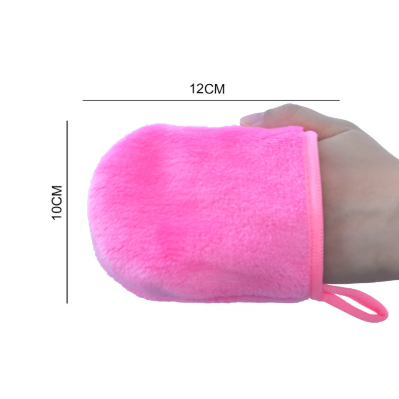 1 buc Mănuși de demachiaj reutilizabile Mănuși de curățare a feței Tampoane moi de curățare a feței pentru curățarea profundă a feței Instrumente de îngrijire a pielii pentru față