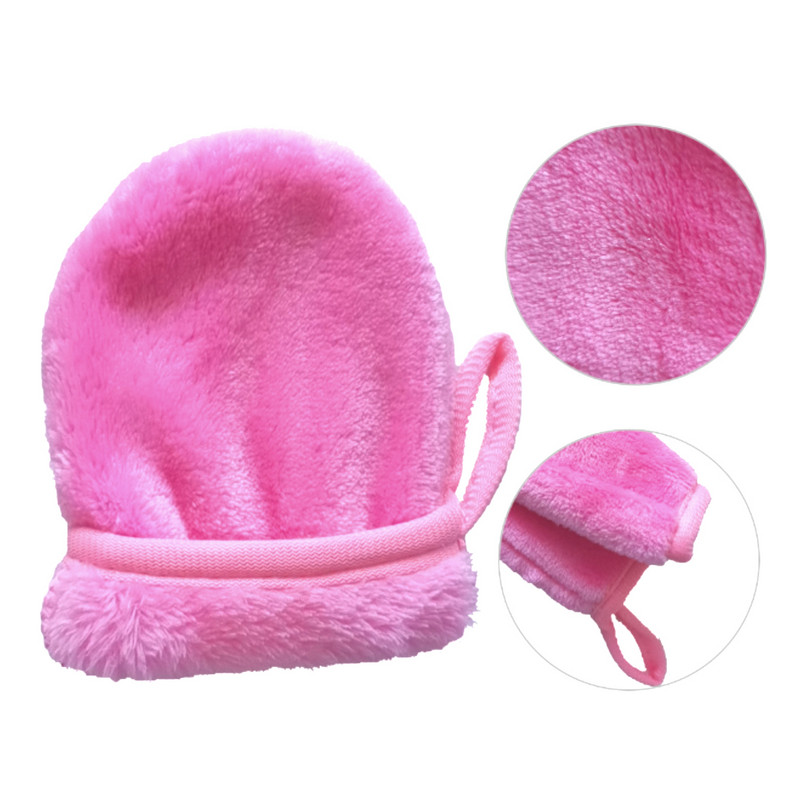 1 buc Mănuși de demachiaj reutilizabile Mănuși de curățare a feței Tampoane moi de curățare a feței pentru curățarea profundă a feței Instrumente de îngrijire a pielii pentru față