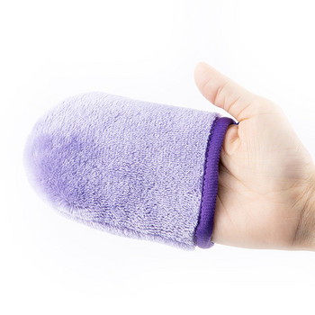 Επαγγελματικά γάντια καθαρισμού προσώπου από μικροΐνες 10 τεμαχίων Επαναχρησιμοποιούμενα υφασμάτινα επιθέματα προσώπου ντεμακιγιάζ Γάντια γάντια εργαλείο Unisex