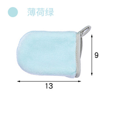 10 bucăți mănuși profesionale de curățare a feței din microfibră, tampoane reutilizabile pentru față, demachiante, mănuși, instrument unisex