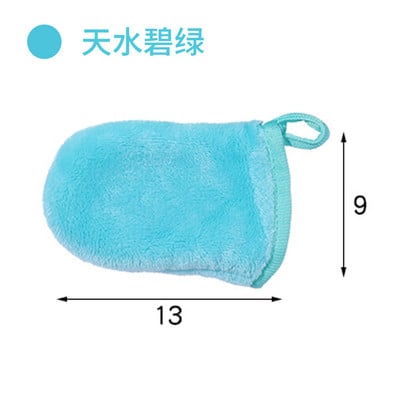 10 bucăți mănuși profesionale de curățare a feței din microfibră, tampoane reutilizabile pentru față, demachiante, mănuși, instrument unisex