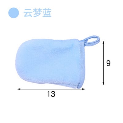 10 bucăți mănuși profesionale de curățare a feței din microfibră, tampoane reutilizabile pentru față, demachiante, mănuși, instrument unisex