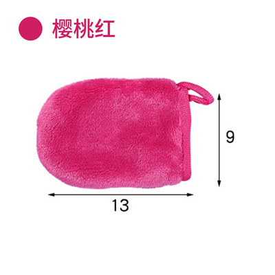 10 bucăți mănuși profesionale de curățare a feței din microfibră, tampoane reutilizabile pentru față, demachiante, mănuși, instrument unisex